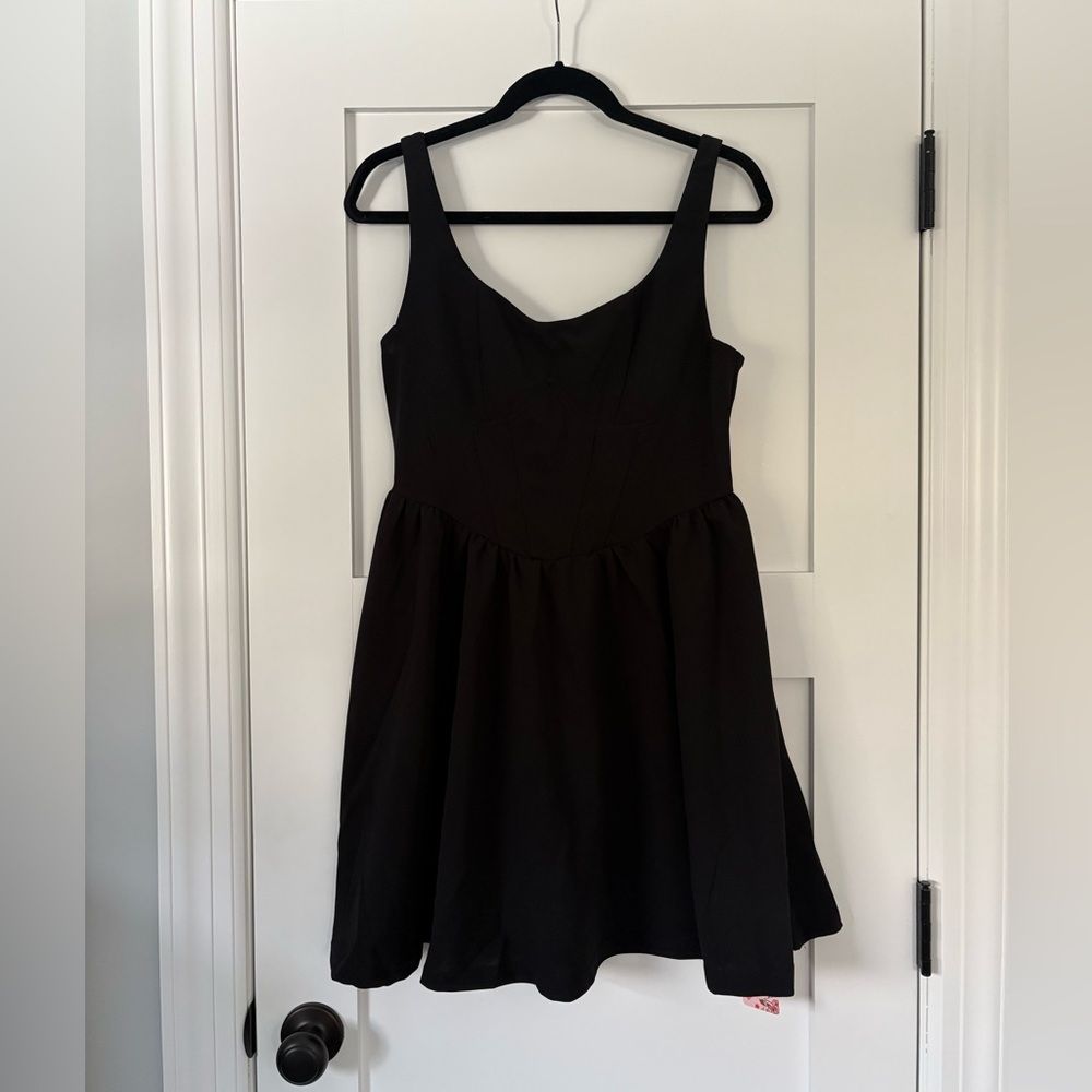 SHEIN Black Mini Dress